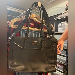 Black laptop bag- work bag